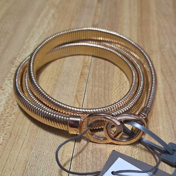 Vince Camuto Rose Gold Coil Belt - Picture 1 of 5